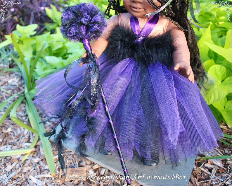 MALEFICENT Inspired Royal Scepter and Fairy Wand for Girls Dressup and Flower Girl for Disney Flower Girl Gift Sleeping Beauty Yzma Ursula