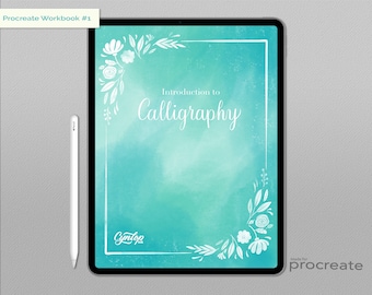 Calligraphy Workbook #1 for Procreate