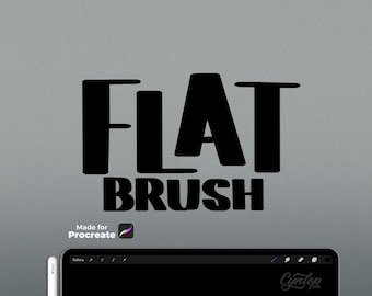 Procreate Brush : Flat Brush