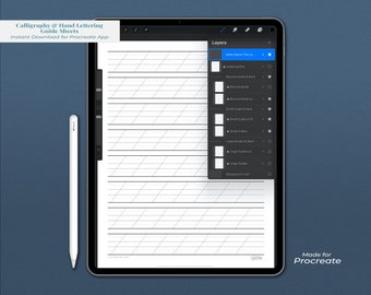 iPad Lettering WorkBooks