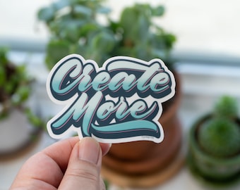 Create More Sticker