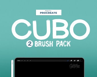 Cubo Procreate Brush set