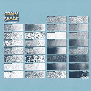Grain & Shade Procreate Texture Brush Set, Texture Grain Procreate ...