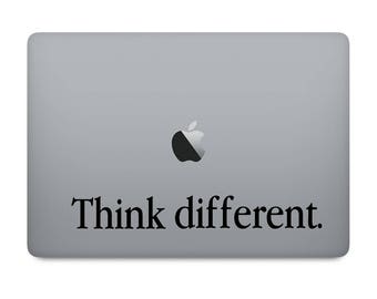 Think different. - MacBook Air | MacBook Pro | Mac (Decal Only)