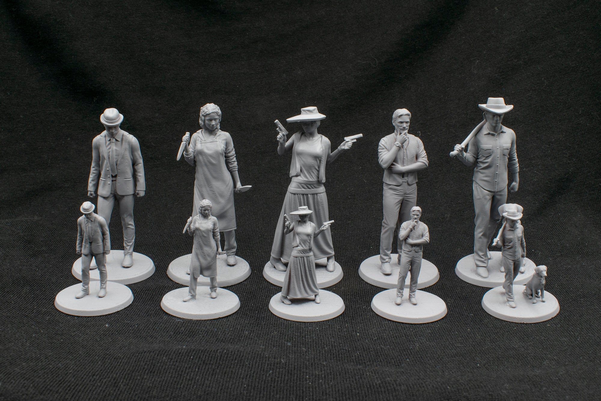 Arkham Horror Compatible Miniatures Set 03 Etsy