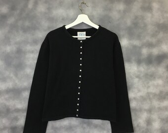 agnes b snap cardigan