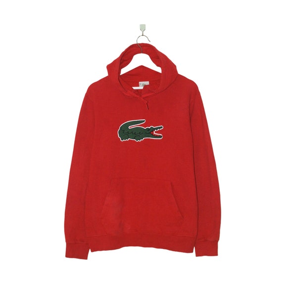 lacoste sweater big logo