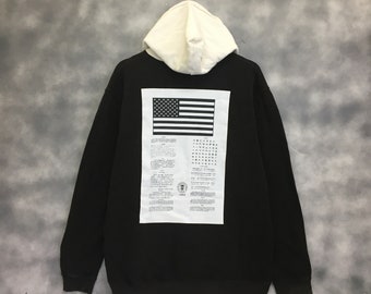 Vintage Alpha Industries Hoodie Military Assistant Command Vietnam 1963 Pullover Jumper Avirex Vintage Avirex USA