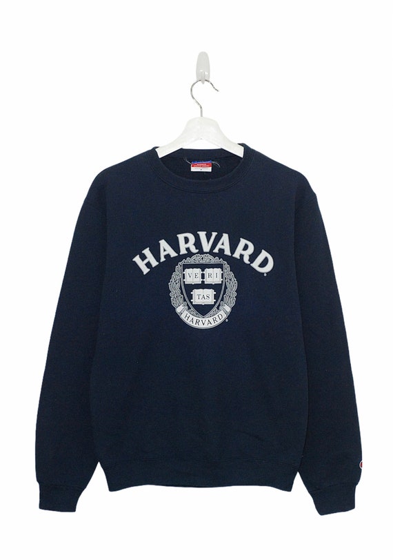 Vintage Harvard University Sweatshirt Champion / … - image 1