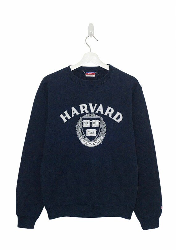 Vintage Harvard University Sweatshirt Champion / … - image 1