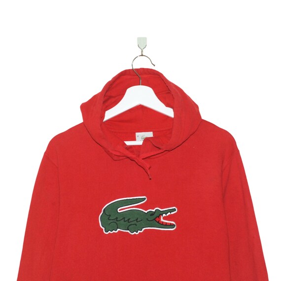 lacoste sweater big logo