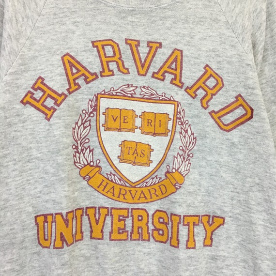 Rare !!! Vintage 80s Harvard University Sweatshir… - image 3