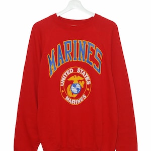 Pick !! Rare Vintage 80s The United States Marine Corps (USMC) vintage USMC Sweatshirts Sweater