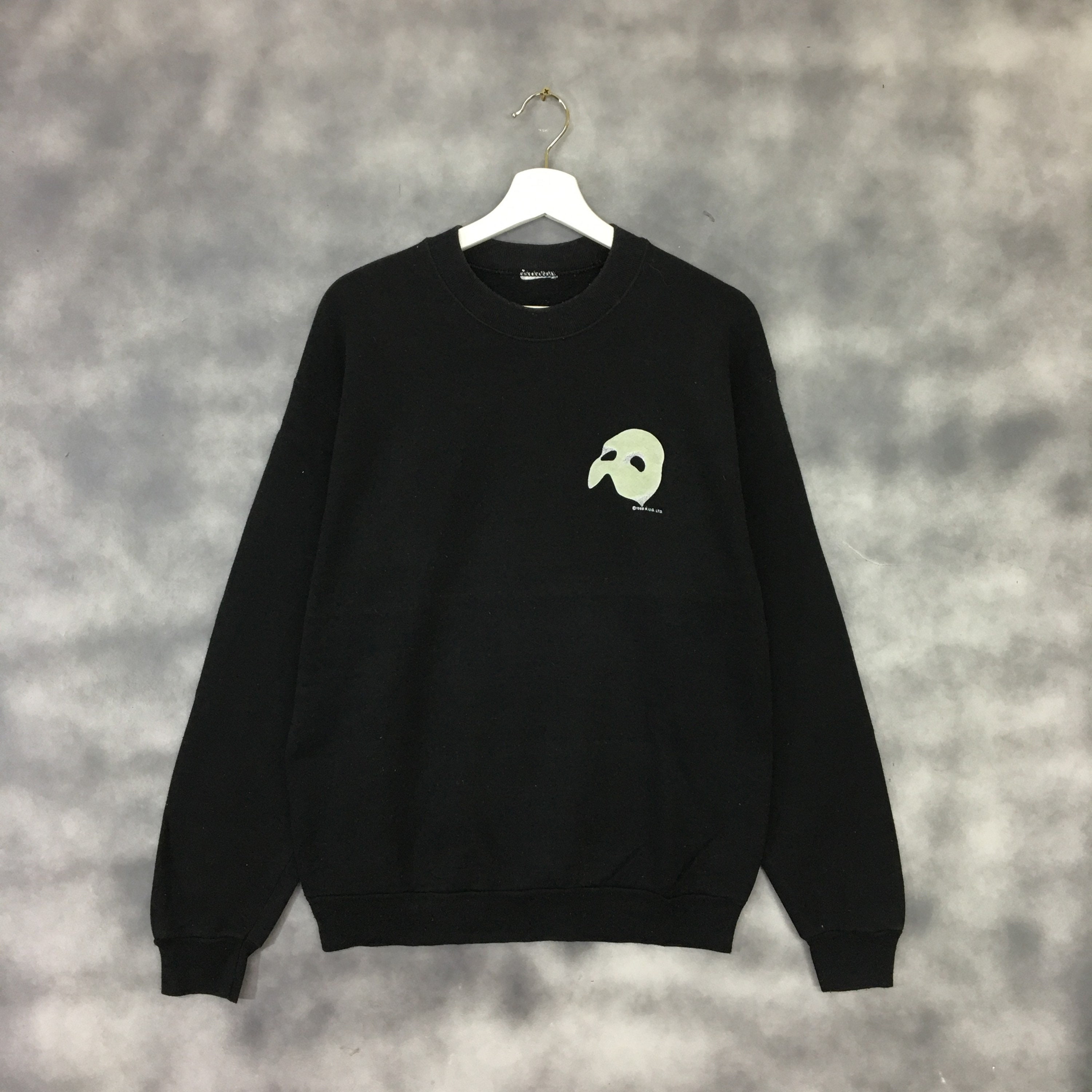 Vintage 1986 Phantom of the Opera Crewneck Sweatshirt Glow in the