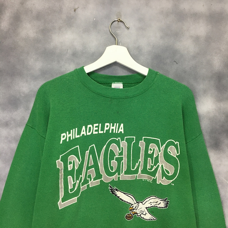 RARE Vintage Philadelphia Eagles Football by Starter Super Bowl NFL Sweatshirts image 2