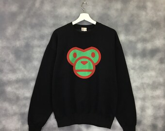 Vintage OG BAPE Baby Milo × Nigo × Japanese Brand Sweatshirt