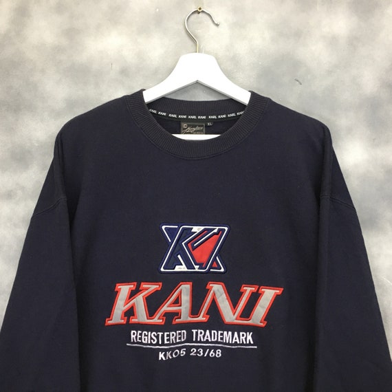 Rare Vintage 90s Karl Kani Jeans Big Logo Spellout Embroidered