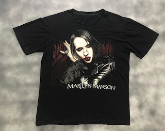 Vintage Giant Marilyn Manson T-shirt Holy Wood Era Vintage Metal