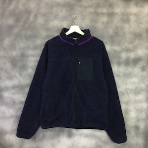 Vintage Outdoor Pocket Zipper Fleece Sweater