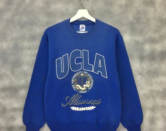 Vintage 90s UCLA University of California Los Angeles Sweatshirt Crewneck UCLA Bruins Sweater Pullover University Print Logo
