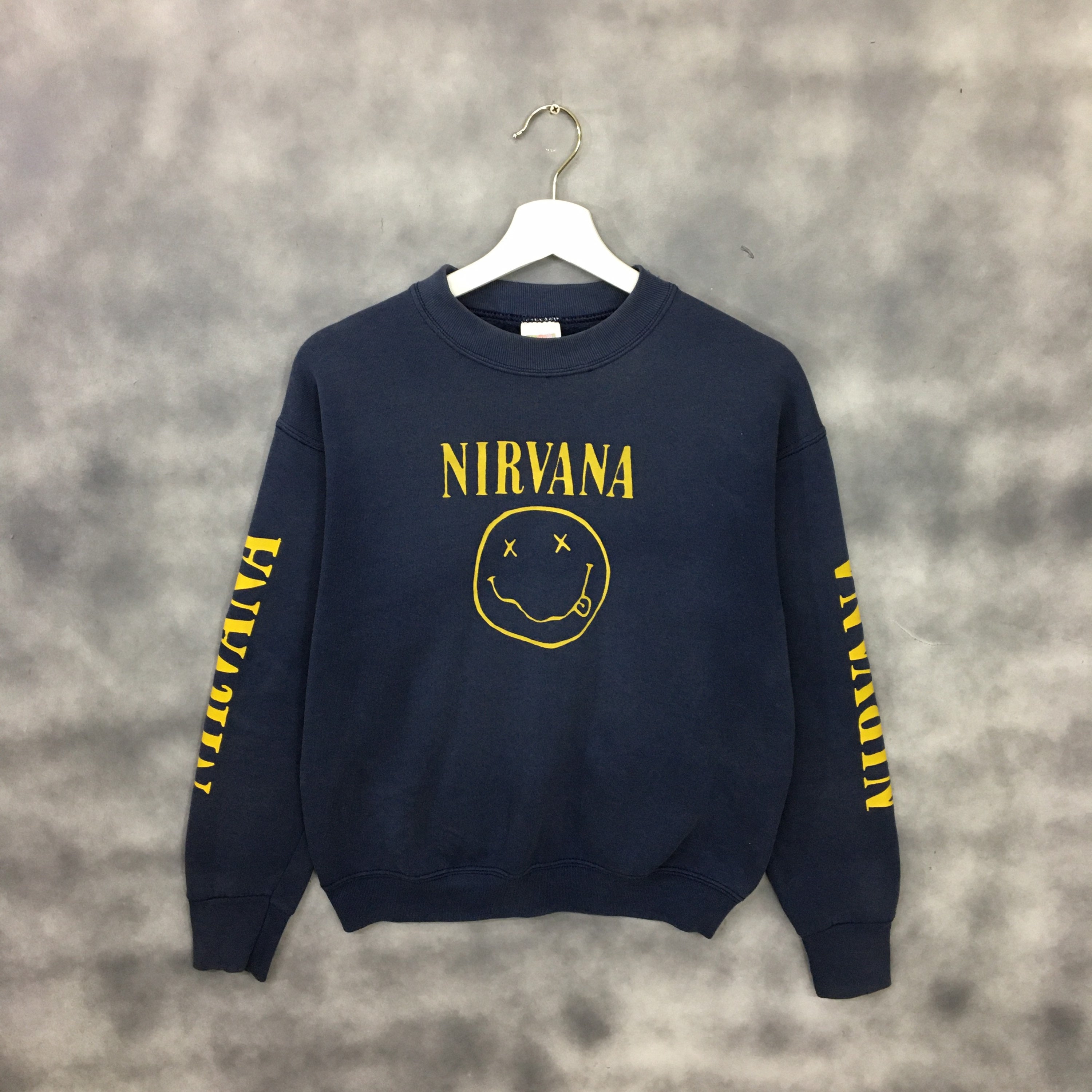 Rare !! Vintage 90s Nirvana Smile Grunge Band Tee Sub Pop L7