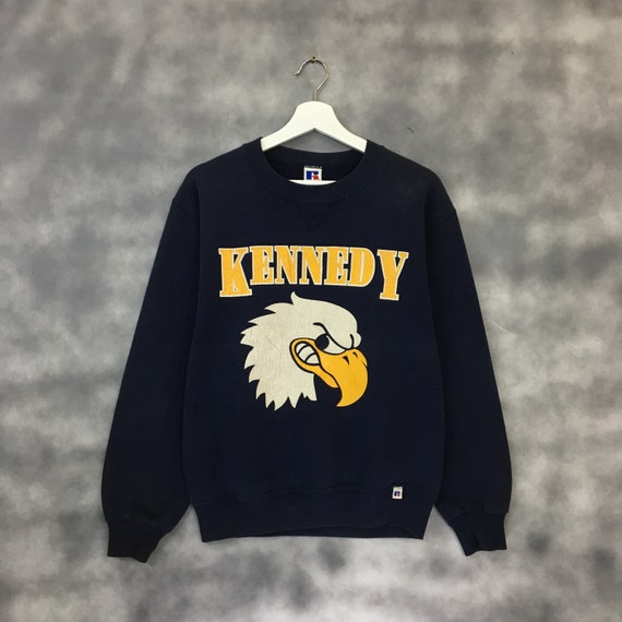 Vintage 90s John F. Kennedy Eagle Football High S… - image 1