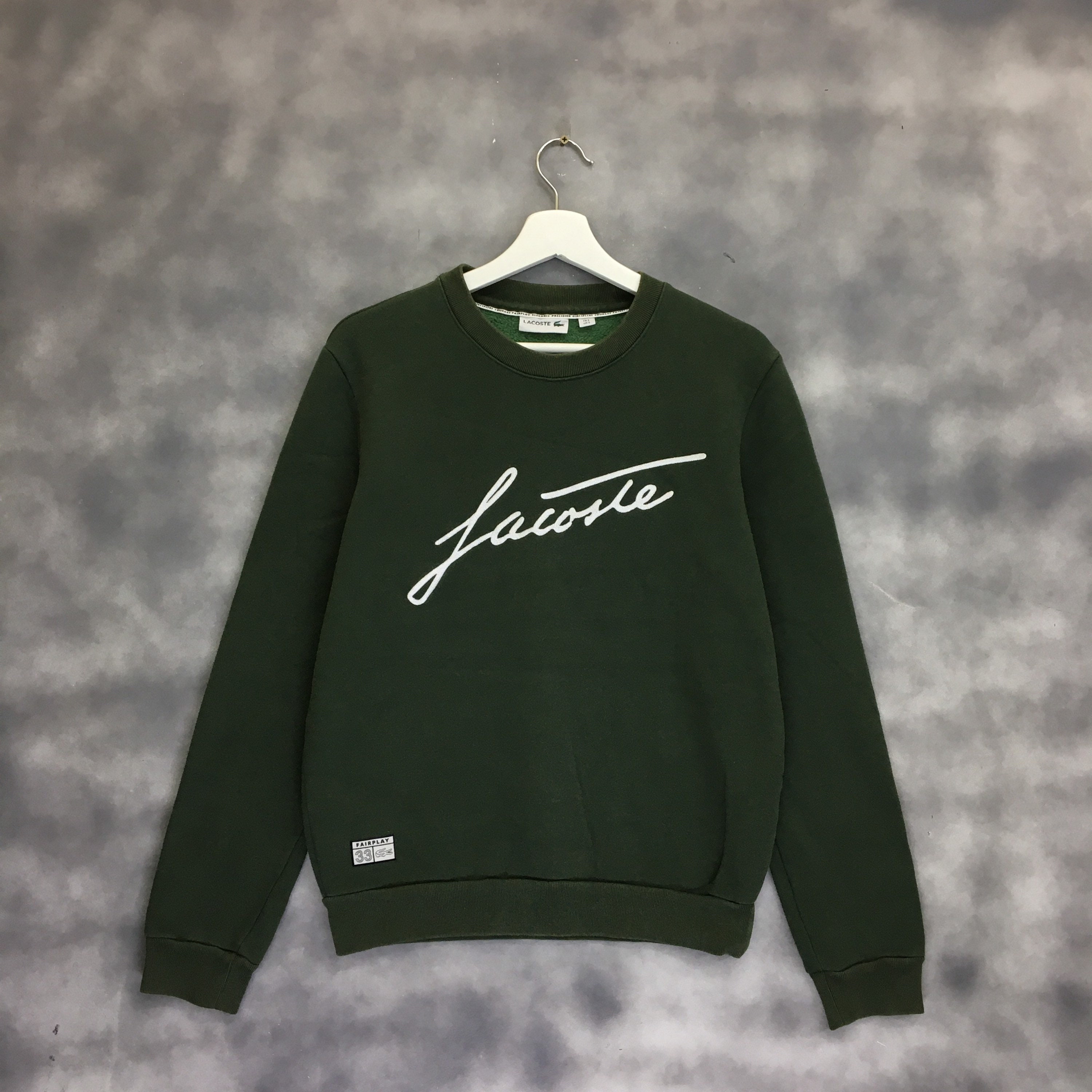 Lacoste shop fairplay sweatshirt