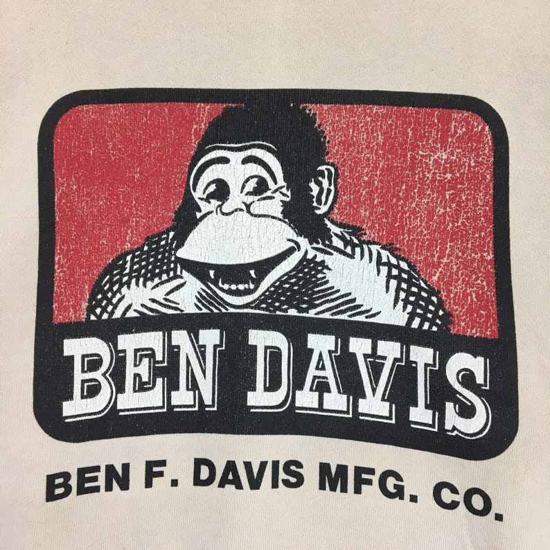 Vintage Ben Davis Big Logo Sweatshirt Etsy
