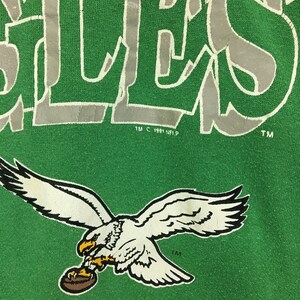 RARE Vintage Philadelphia Eagles Football by Starter Super Bowl NFL Sweatshirts image 3