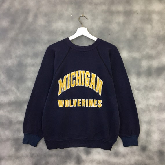 Vintage 80s Michigan Wolverines NCAA Division University of