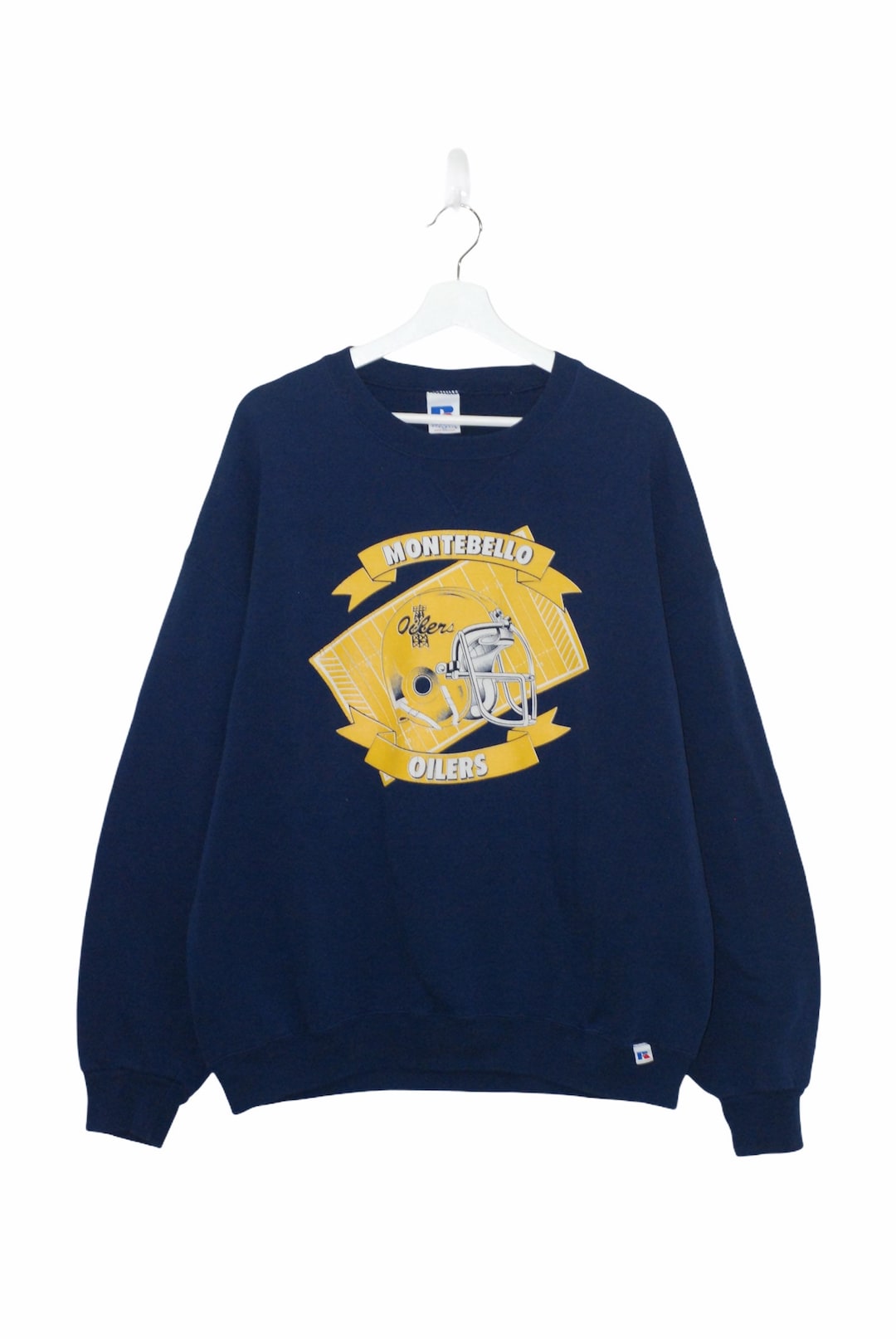 Vintage 90s Montebello Oilers High School Football League Atheletic