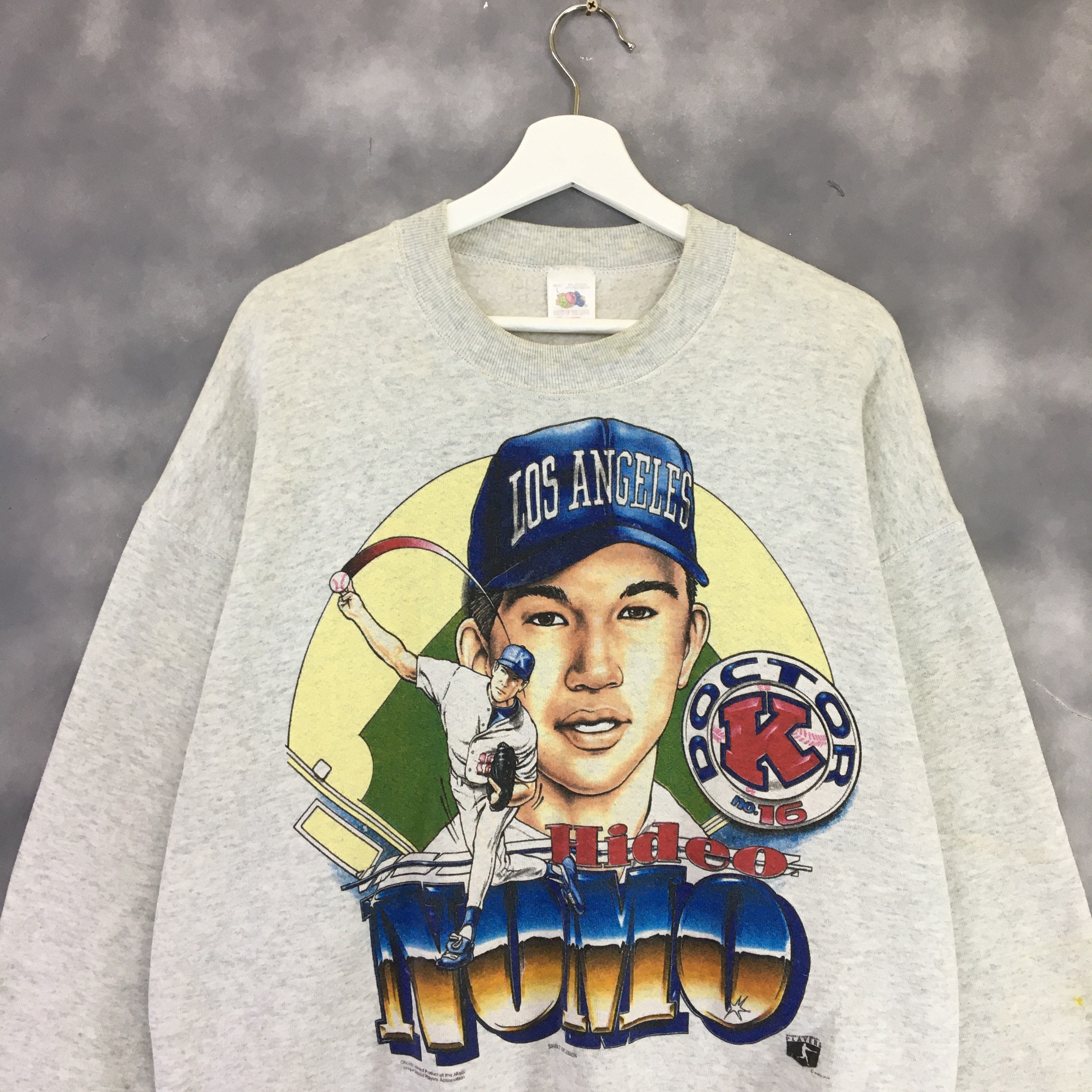 Rare !! Vintage LA Dodgers Starter Nomo 16 Los Angeles Big