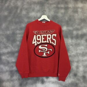 Vintage 1990 49Ers San Francisco Football Super Bowl NFLP Sweatshirts Starter