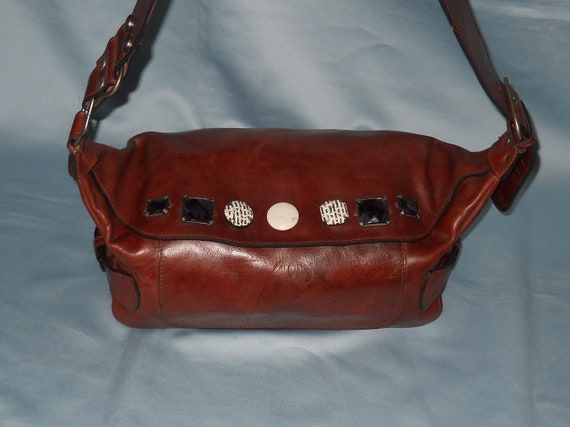 Authentic vintage John Galliano bag - genuine lea… - image 7