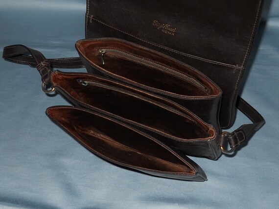 Authentic vintage Giorgio Gucci bag - genuine lea… - image 6