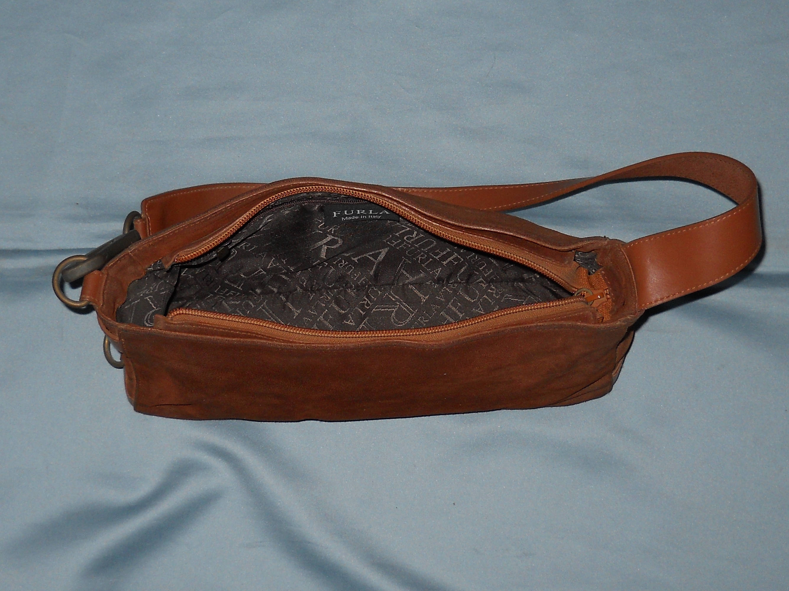 Authentic Vintage Furla Bag Genuine Leather Made in Italy Etsy
