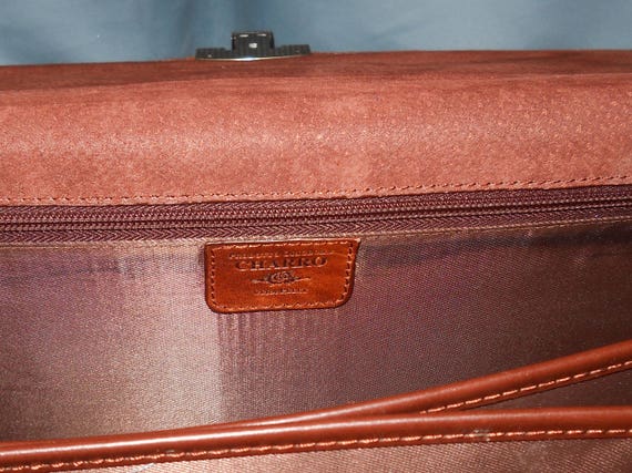 Authentic vintage Charro briefcase! Genuine leath… - image 8
