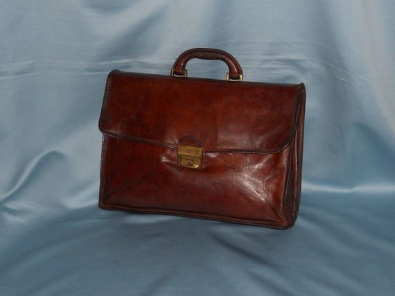 Authentic vintage The bridge briefcase! Genuine l… - image 1