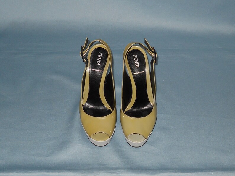 Authentic Vintage Fendi Shoes Genuine Leather - Etsy