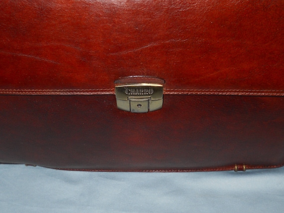 Authentic vintage Charro briefcase! Genuine leath… - image 6