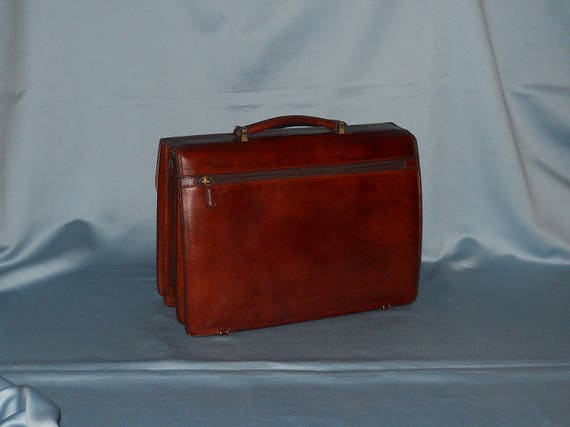 Authentic vintage Charro briefcase! Genuine leath… - image 2