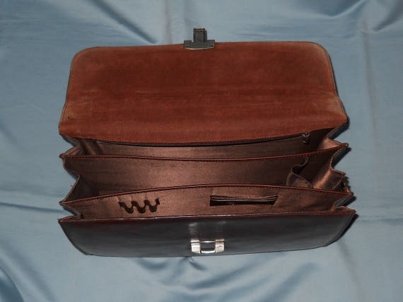 Authentic vintage Charro briefcase! Genuine leath… - image 7