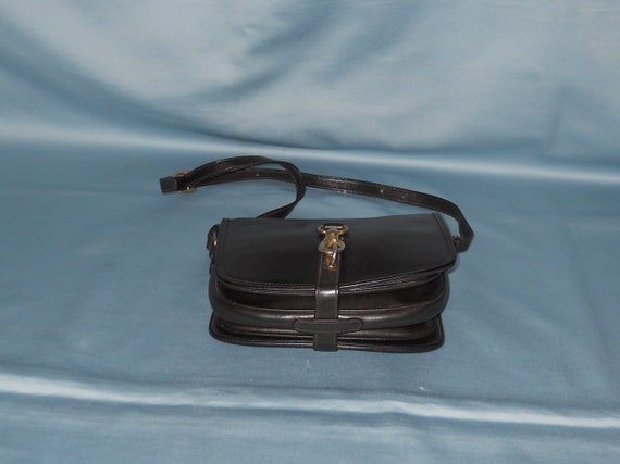 Authentic vintage Giorgio Gucci bag - genuine lea… - image 4