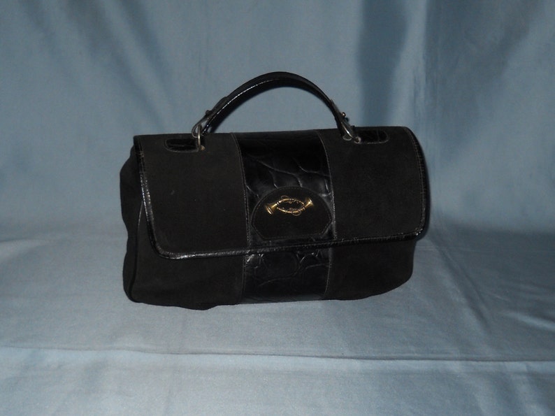 Authentic vintage bag Genuine leather image 1