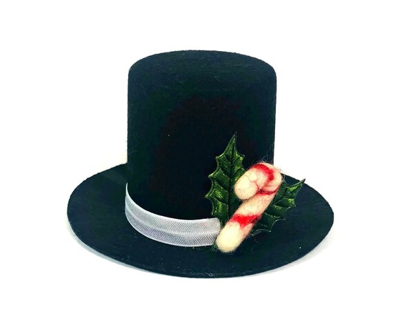 Snowman Top Hat || Stove Pipe Hat || Christmas Hat for Dogs || Xmas || Dog Costume