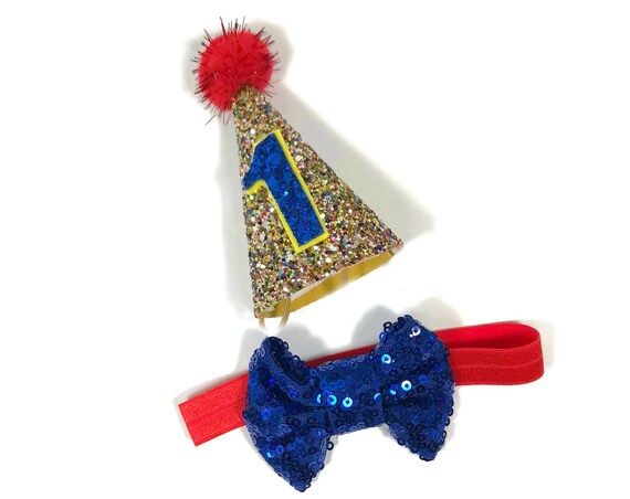 Dog Birthday Hat and Bow Tie || Dog Gift || Pet Birthday Party Outfit || Pet Puppy Cat Kitten || Kitty Pig Birthday Crown |