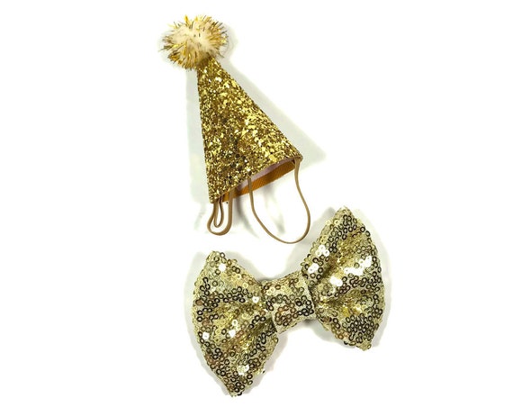 Dog Bow Tie || Dog Birthday || Cat Hat || Animal Hat Dog Crown || Busters Party Shop || Birthday Crown || Party Supplies