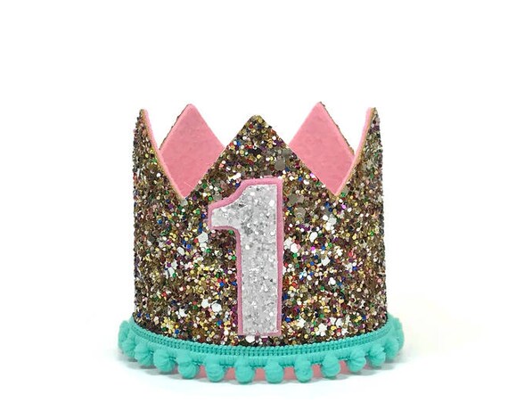 Pet Birthday Crown || Dog Crown|| Pet Pig Cat Kitty Puppy People Birthday Hat || Pet Photo Prop || Dog Gift || Add Any Number