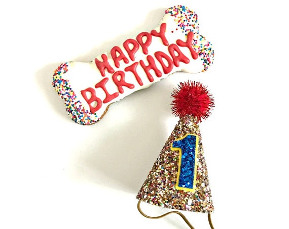 Dog Party Hat || Pet Bithday Party Hat || Puppy Cat Kitty Pig Birthday Party Hat || Dog Lover Gift || Dog Clothes || Dog Tag
