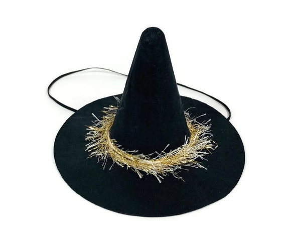 Dog Witch Hat || Animal Witch Wizard Hat || Dog Witch Costume || Dog Halloween Costume